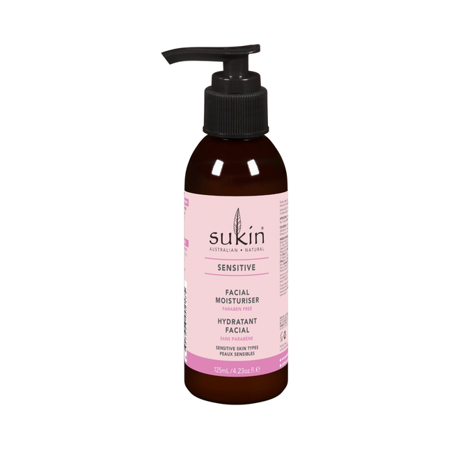 Sukin - Facial Moisturiser - Sensitive Skin Types | 125 mL