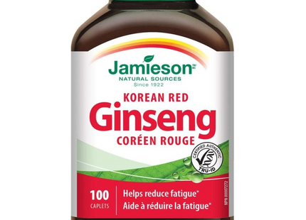 Jamieson - Korean Red Ginseng | 100 Caplets