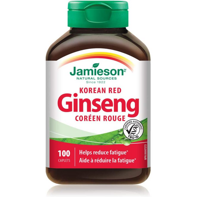 Jamieson - Korean Red Ginseng | 100 Caplets