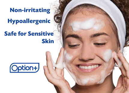 Option+ Hypoallergenic Skin Cleanser for Blemish Prone Skin | 500 mL
