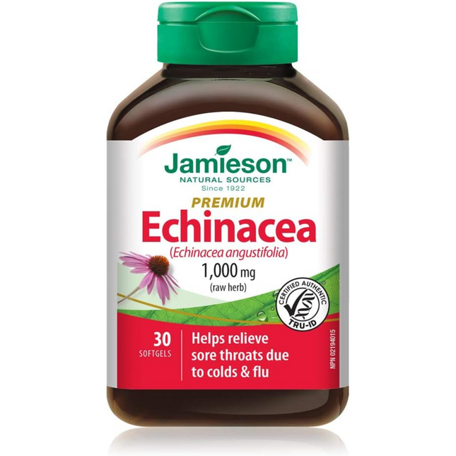 Jamieson - Premium Echinacea 1000 mg | 30 Softgels