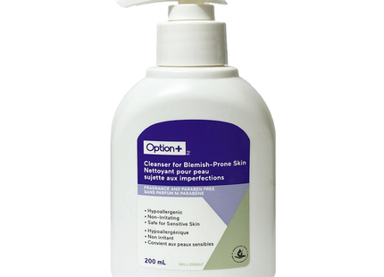 Option+ Cleanser for Blemish-Prone Skin | 200 mL