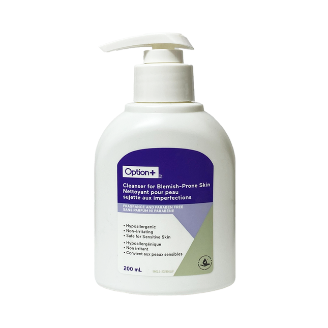 Option+ Cleanser for Blemish-Prone Skin | 200 mL
