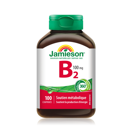Jamieson - Vitamin B2 100 mg | 100 Tablets