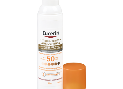 Eucerin - Tinted Age Defense Lightweight Lotion with Hyaluronic Acid | 75 mL