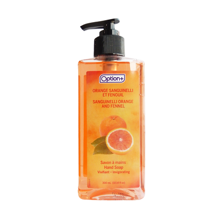 Option+ Sanguinelli Orange & Fennel Invigorating Hand Soap | 300 mL