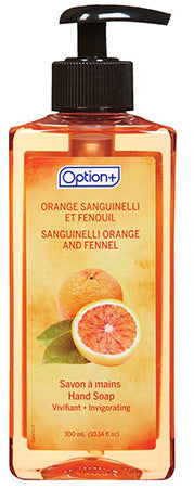 Option+ Sanguinelli Orange & Fennel Invigorating Hand Soap | 300 ml