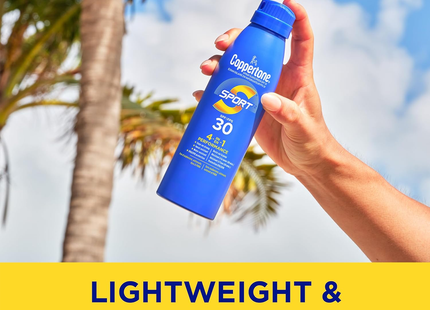Coppertone - Écran Solaire Sport en Vaporisateur - FPS 30 | 2 x 215 mL