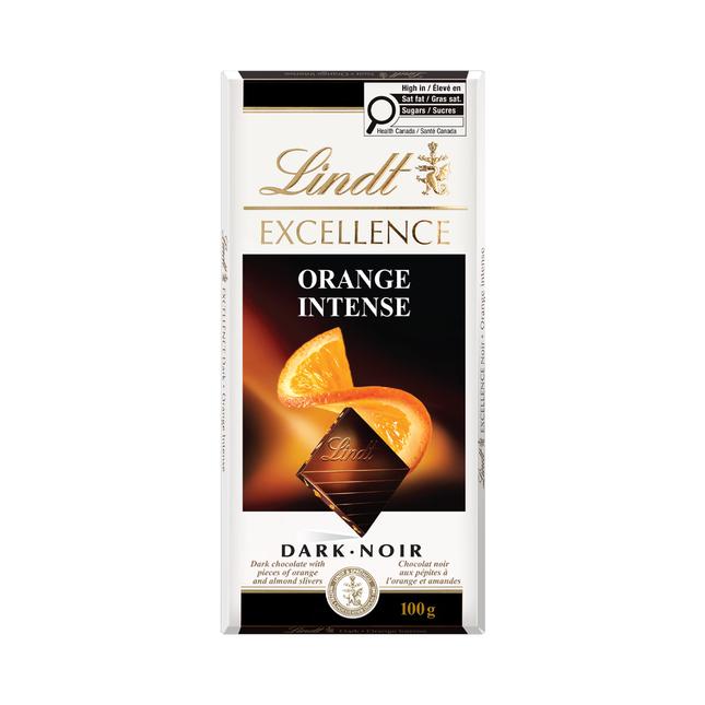 Lindt - Excellence Orange Intense Dark Chocolate Bar | 100 g
