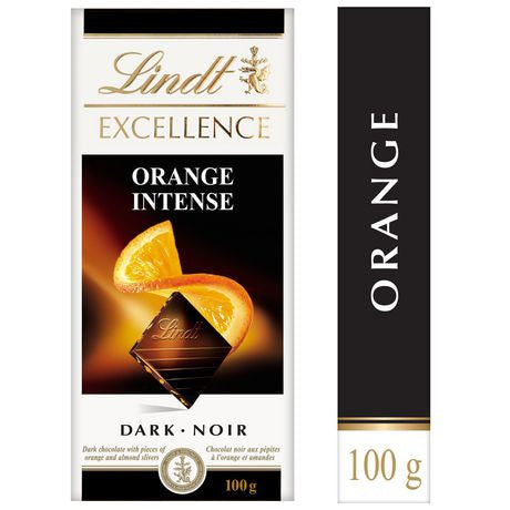 Lindt Excellence Orange Intense Dark Chocolate Bar | 100 g