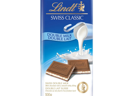 Lindt - Lindor Chocolat au lait double classique suisse | 100 g