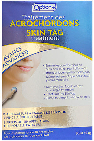 Option+ Advanced Skin Tag Treatment | 80 ml