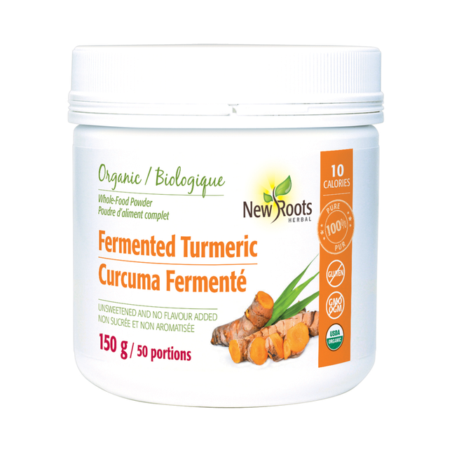 New Roots - Fermented Turmeric Organic Whole-Food Powder | 150 g