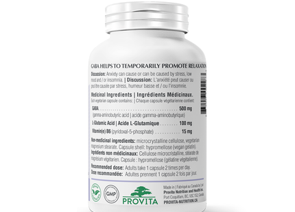 Provita - Gaba Pro synergique | 60 gélules
