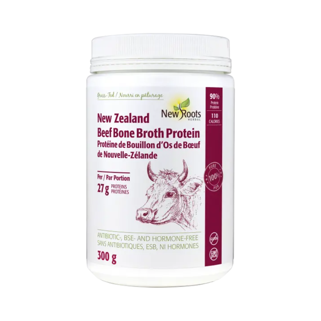 New Roots - Protéine de bouillon d'os de bœuf | 300 g