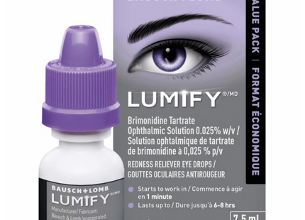 Bausch+Lomb - Taille d'essai Lumify | 3,5 ml