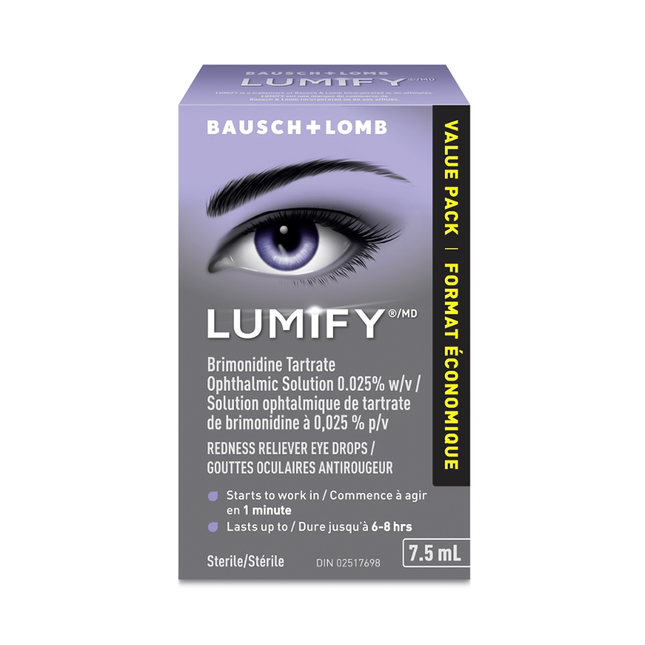 Bausch + Lomb - Lumify Eye Drops Value Pack | 7.5 mL