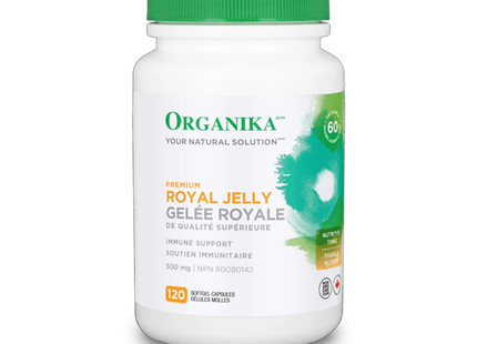 Organika - Premium Royal Jelly 500 mg | 120 Softgels