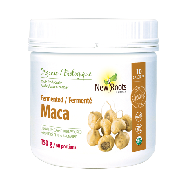 New Roots - Organic Fermented Maca Whole-Food Powder 100% Pure | 150 g
