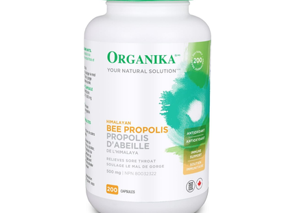 Organika - Himalayan Bee Propolis 500 mg | 200 Caplets