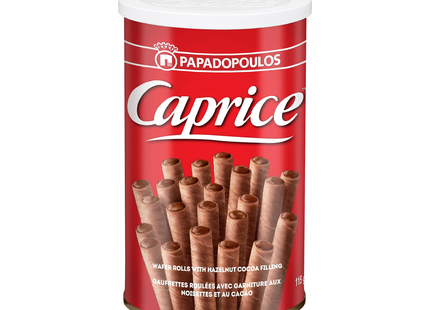 Papadopoulos - Caprice Wafer Rolls With Hazelnut Cocoa Filling | 250 g