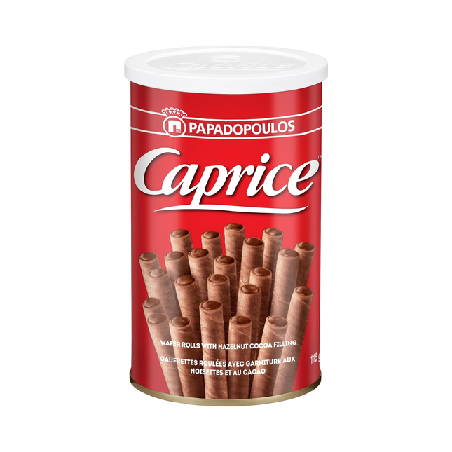 Papadopoulos - Caprice Wafer Rolls With Hazelnut Cocoa Filling | 250 g