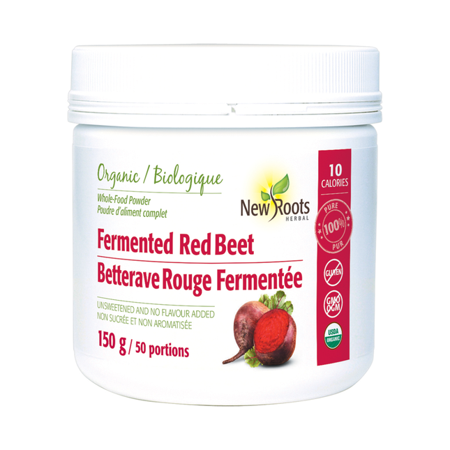New Roots - Organic Whole-Food Powder Fermented Red Beet | 150 g