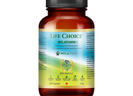 Life Choice - Mélatonine 3 mg | 60 gélules