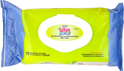 Option+ Scented Ultra Soft Baby Wipes | 72 Wipes