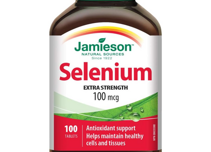 Jamieson - Sélénium extra fort 100mcg | 100 comprimés