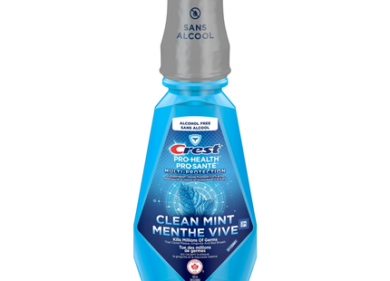 Crest - Bain de bouche sans alcool Pro-santé multi-protection - Menthe fraîche | 500 ml