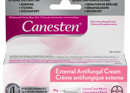 Canesten - External Antifungal Cream for Yeast Infection | 15 g