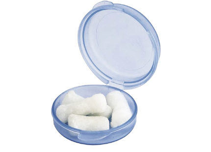 Option+ - Soft Wax Ear Plugs with Case | 6 Pairs + 1 Case