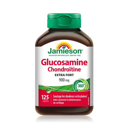 Jamieson - Glucosamine Chondroitin Extra Strength 900 mg | 125 Caplets