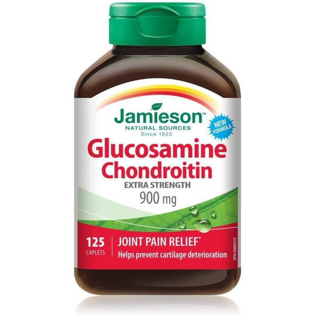 Jamieson - Glucosamine Chondroitin Extra Strength 900mg | 125 Caplets