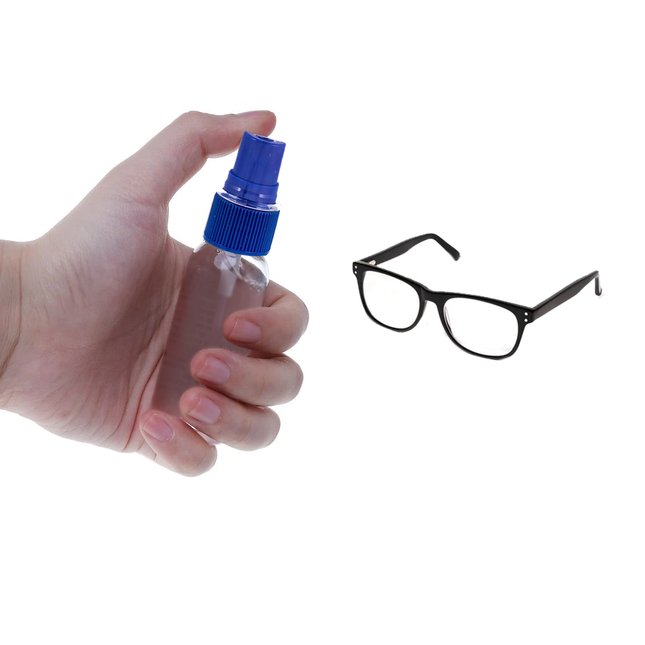 Option+ Plastic & Glass Lens Cleaning Spray | 30 mL