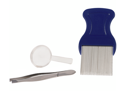 Option+ - Lice Comb Kit - Comb Magnifier Tweezer | 1 Pack