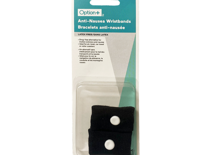 Option+  Anti-Nausea Wristbands | 1 Pair