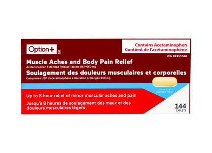 Option+ - Muscle Aches and Body Pain
