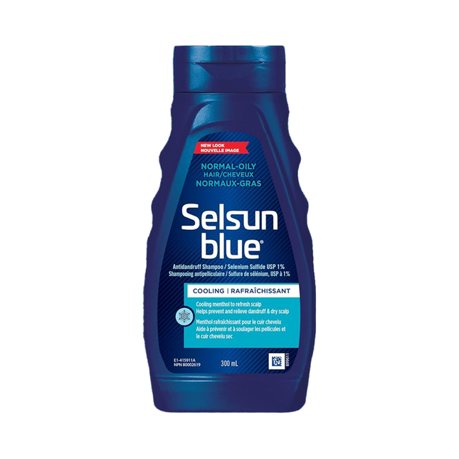 Selsun Blue - Antidandruff Shampoo Normal-Oily Hair, Cooling | 300 mL