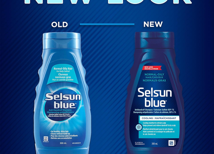 Selsun Blue - Antidandruff Shampoo Normal-Oily Hair, Cooling | 300 mL