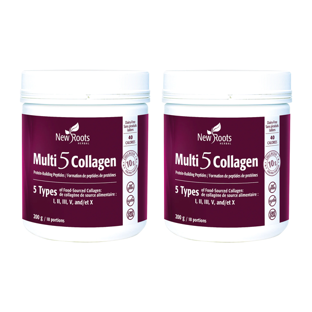 2-PACK! New Roots - Multi 5 Collagen | 200 g*