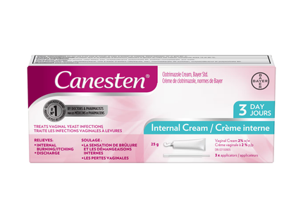 Canesten - Crème vaginale interne | 3 jours