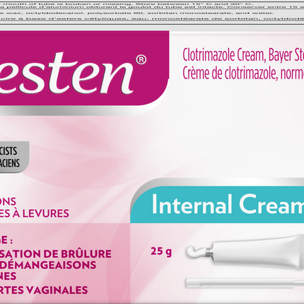 Canesten - Crème vaginale interne | 3 jours