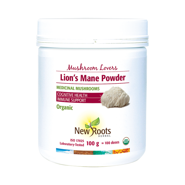 New Roots - Poudre de crinière de lion pour les amateurs de champignons | 100 g