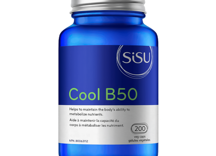 SISU - Cool B50 | 200 Veg Capsules