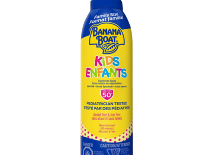 Banana Boat - Spray écran solaire SPF 50+ pour enfants | 226 g