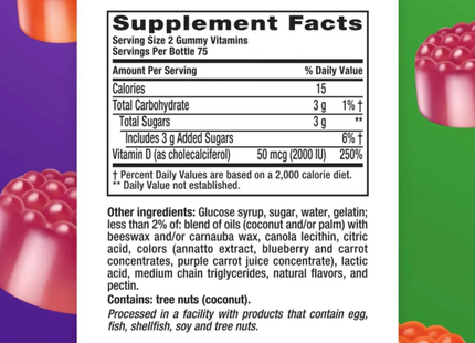 Vitafusion - Vitamin D3 | 150 Gummies