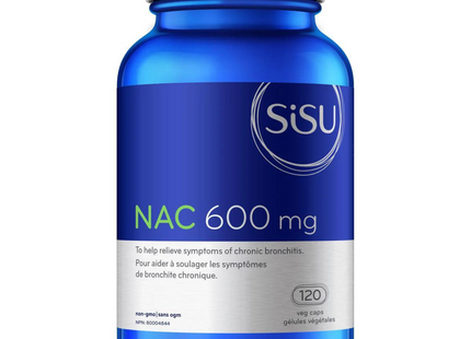 Sisu - NAC 600 mg  | 120 Vegetarian Capsules*