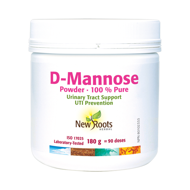 New Roots - Poudre de D-Mannose 100% pure | 180 g